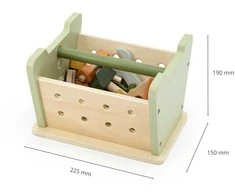 Viga Toys Medinis mini dirbtuvėlių rinkinys 2in1