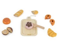 Viga Toys Medinis pusryčių rinkinys mažajam kepėjui VIGA 18 mėn