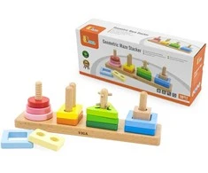 Dėlionė Viga Toys Viga Medinė Geometrinė Šalims Sorter Labirintas
