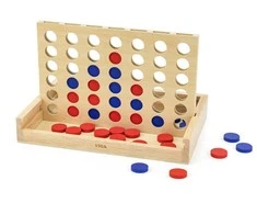 Dėlionė Medinis loginis žaidimas Viga Toys "4 in a Row" nuo 3 metų