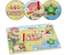 Bkids Viga 44851 Magnetinio labirinto diena ūkyje
