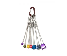 Black Diamond JAV Kaiščiai Juodas Diamond Stopper Set Classic 5-11