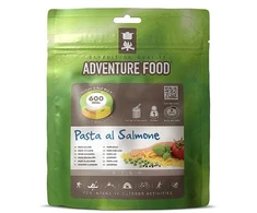 Adventure Food Makaronai su lašiša 600 kcal, liofilizuotas indas, maisto davinys.