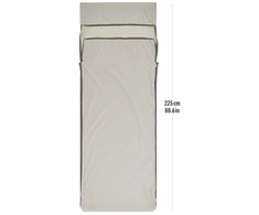 Sea To Summit Silk Blend Sleeping Bag Liner Rectangular w/ Pillow Sleeve