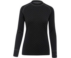 Moteriški termo marškinėliai Thermowave Merino Xtreme - Juoda - S