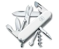 Šveicarijos kariuomenės peilis VICTORINOX CLIMBER Baltas