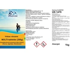 Chemoform Viskas viename MULTI-tabletės (200g), 1kg