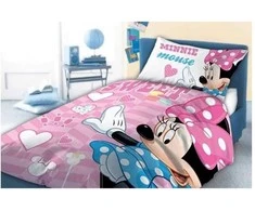 Disney Mickey Mouse – Patalynės komplektas Minnie – 135x100 cm, 2 dalių