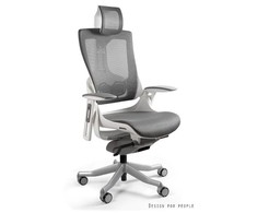 Unique Ergonomiška biuro kėdė su tinkleliu Wau 2 Mesh - Balta/Grafito