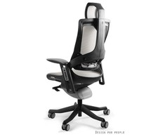 Unique Ergonomiška biuro kėdė su tinkleliu Wau 2 Mesh - Juoda/Snowy