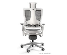 Unique Ergonomiška biuro kėdė su tinkleliu Wau 2 Mesh - Balta/Grafito