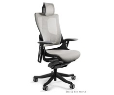Unique Ergonomiška biuro kėdė su tinkleliu Wau 2 Mesh - Juoda/Snowy