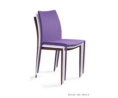 Unique Dizaino kėdė - pilka METALAS + PRAKTINIS AUDINIS