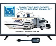 Televizorius Unispectra 22" TV HD LED TV, 22" (~56 cm) + Screen Mirroring