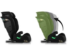 Automobilinė kėdutė Nukido Louis Soft juoda 15-36 kg ISOFIX