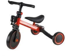 Trike Fix Mini krosinis triratukas 3in1 su pedalais, raudonas