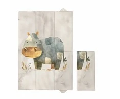 CebaBaby vystymo kilimėlis sulankstomas hipopotamas 60x40cm