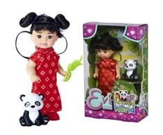 Lėlė Evi Azijoj su Panda, Simba