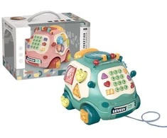 Malplay Daugiafunkcis muzikinis žaislas- rūšiuoklis automobilis.