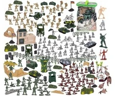 Malplay Didelis kareivių figūrėlių rinkinys, 300 vnt