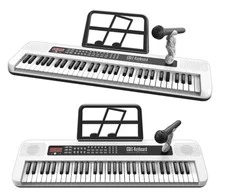 Malplay Didelis vaikiškas pianinas su mikrofonu, 61 klavišas