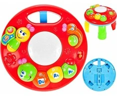 Malplay Interaktyvus lavinamasis muzikinis staliukas su vikšru