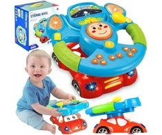 Malplay Interaktyvus lavinamasis muzikinis automobilio vairas