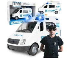 Malplay Interaktyvus žaislinis policijos automobilis su garsu ir šviesomis