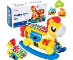 Malplay Lavinamasis žaislas pianinas rūšiuotojas Arkliukas