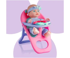 Malplay Lėlė „Baby Sweet Love“ su kėdute ir aksesuarais