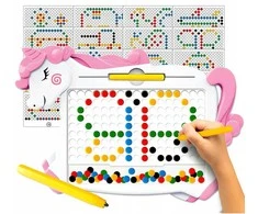 Malplay Magnetinė mozaikos dėlionės lenta Vienaragis