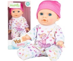 Malplay Maža, miela lėlytė švelniems apkabinimams, 17 cm