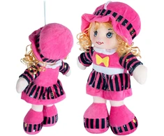 Malplay Minkštas žaislas Skudurinė lėlė Lena, 35 cm