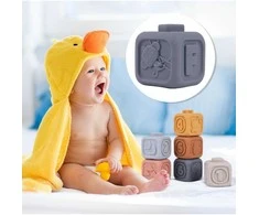 Malplay Montessori sensorinės kaladėlės - piramidė Koala, 13 vnt
