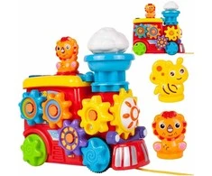 Malplay Muzikinis traukinukas su gyvūnais
