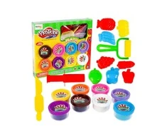 Malplay Plastilinas- modelinas su priedais, 8 spalvos