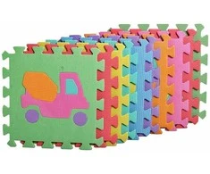 Malplay Putplasčio dėlionė - kilimėlis 29x29 formos, 10 vnt.