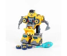 Malplay Robotas transformeris konstruktorius Automobiliai, 5in 1