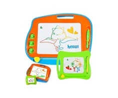 Malplay Vaikiška magnetinė piešimo lenta 2in 1