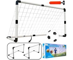 Malplay Vaikiškas futbolo vartų komplektas 2in 1