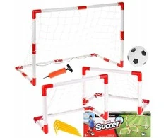 Malplay Vaikiškas futbolo vartų komplektas 2in 1