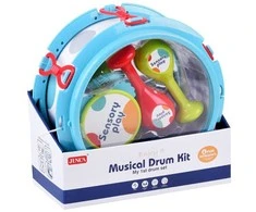 Malplay Vaikiškas muzikinių instrumentų rinkinys su būgnais