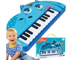 Malplay Vaikiškas pianinas Begemotukas, 22 klavišai