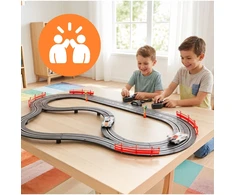 Malplay Žaislinė TOP TURBO lenktynių trasa, 300 cm
