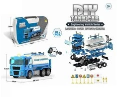 Malplay Žaislinis Automobilis konstruktorius TANKER, 110 el