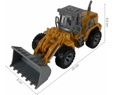 Malplay Žaislinis krautuvas ekskavatorius, 1:48