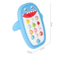 Malplay Žaislinis lavinamasis telefonas kūdikiams (anglų kalba)