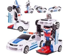 Malplay Policijos automobilis transformeris