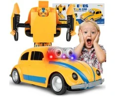 Malplay Žaislinis "Beetle" automobilis virstantis robotu