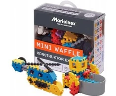 Marioinex Mini kaladėlės(vaffle) konstruktorius ekspetas, 141vnt